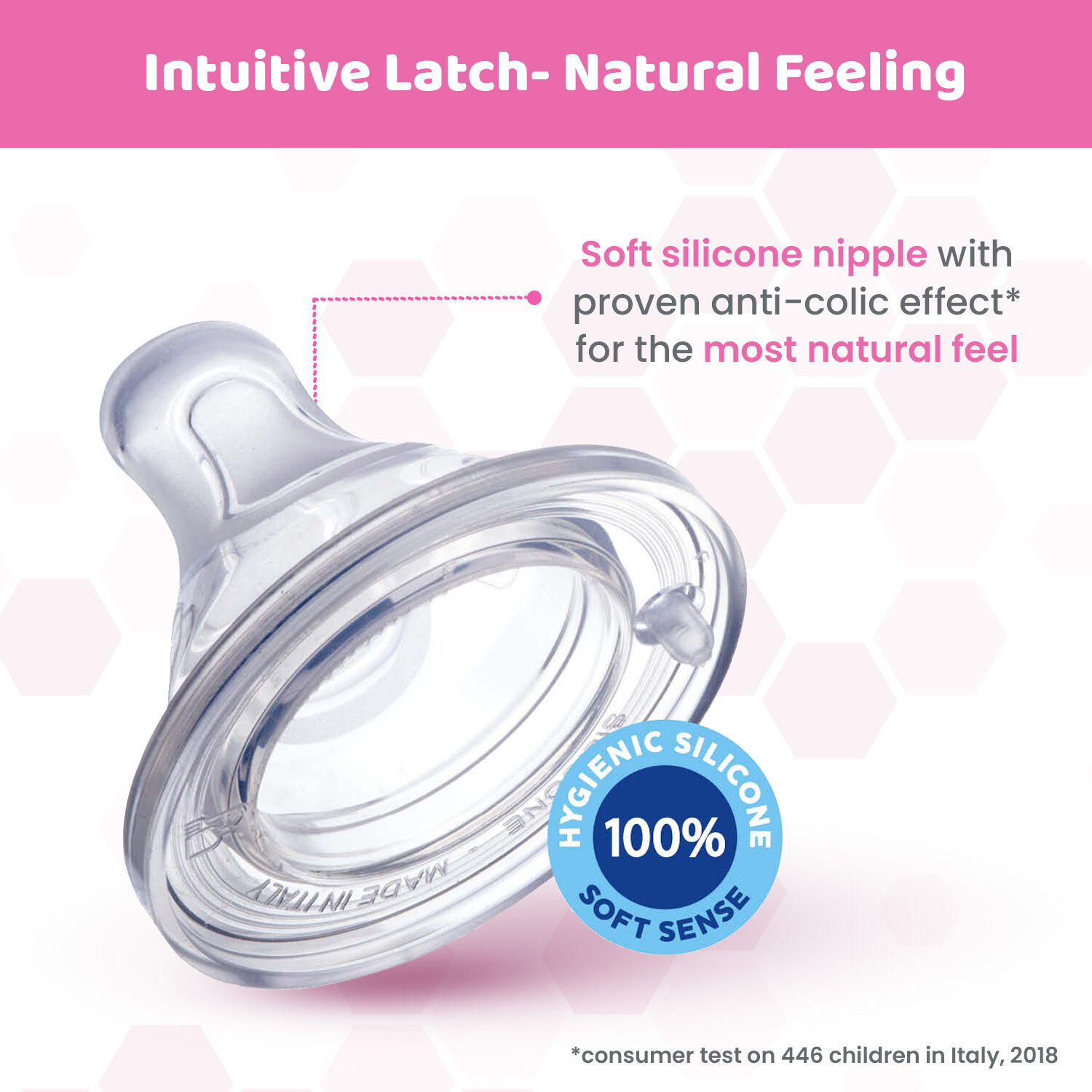 Well Being Glass Feeding Bottle For Babies 240ml Pink Buy Online