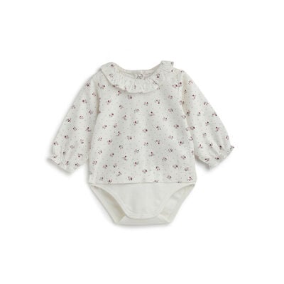 Girls Printed Bodysuit