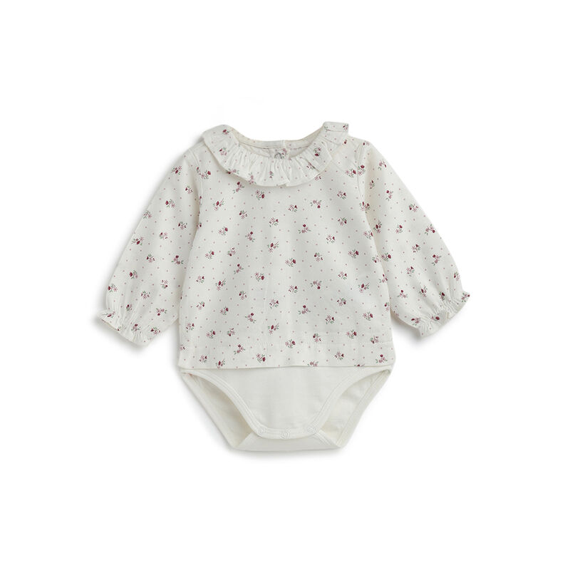 Girls Printed Bodysuit image number 0