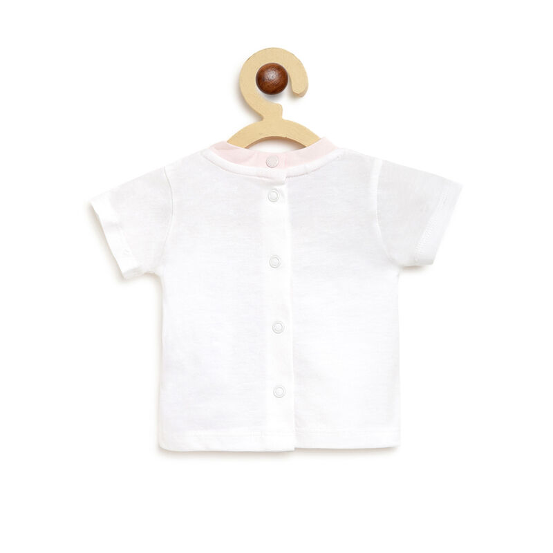 Printed Short-sleeve 2Pcs Set Pink image number 1