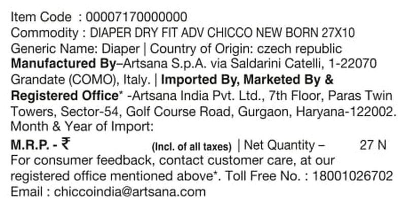 Chicco Diaper Dry Fit Advanced Size image number 7