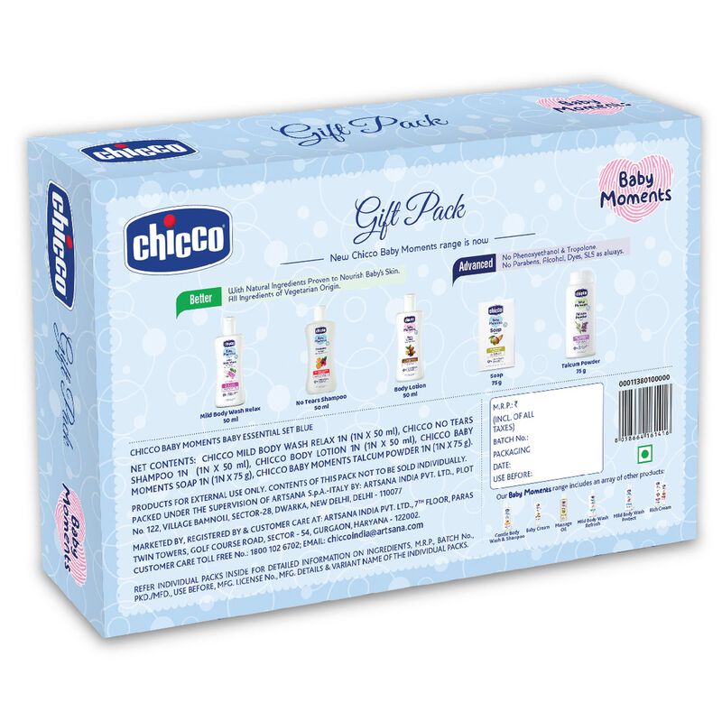 Baby Essential Gift Set (Blue) image number 5