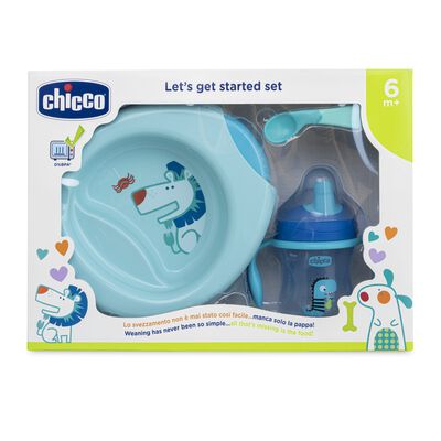 Meal Set (6m+) (Light Blue)