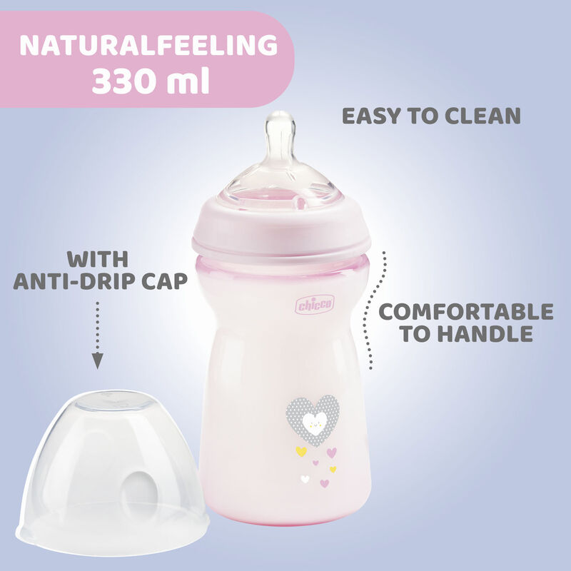 New NaturalFeeling Feeding Bottle 330ml image number null