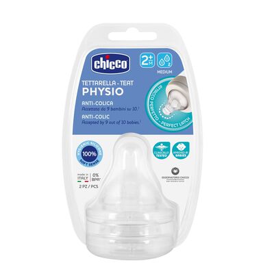 Physio Teat (2m+, Medium) (2 Pcs)