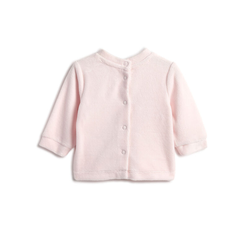 Girls Pink Sweatshirt with leggings image number 1