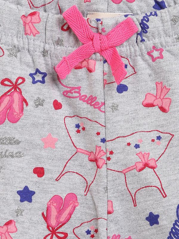 French Terry Sweatpants-Grey image number 2