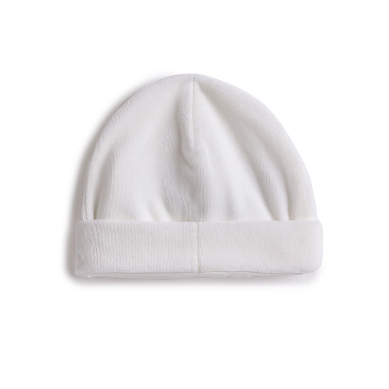 Infants White Winter Cap image number 1
