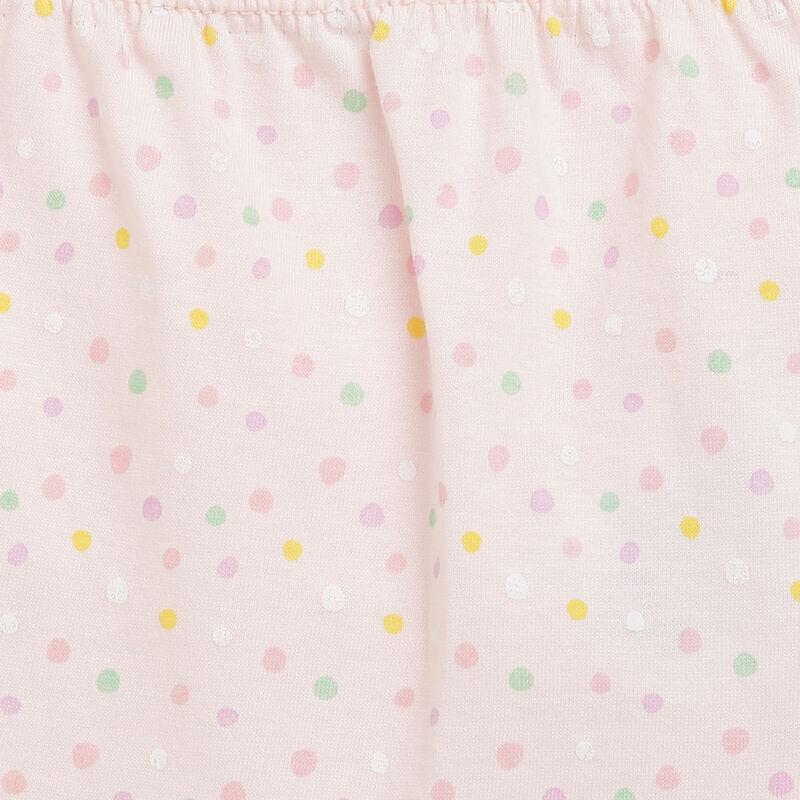 Printed Short-sleeve 2Pcs Set Pink image number 4