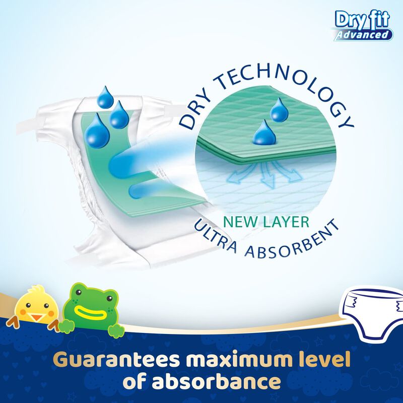 Diaper Dry Fit Advanced (Junior) image number null