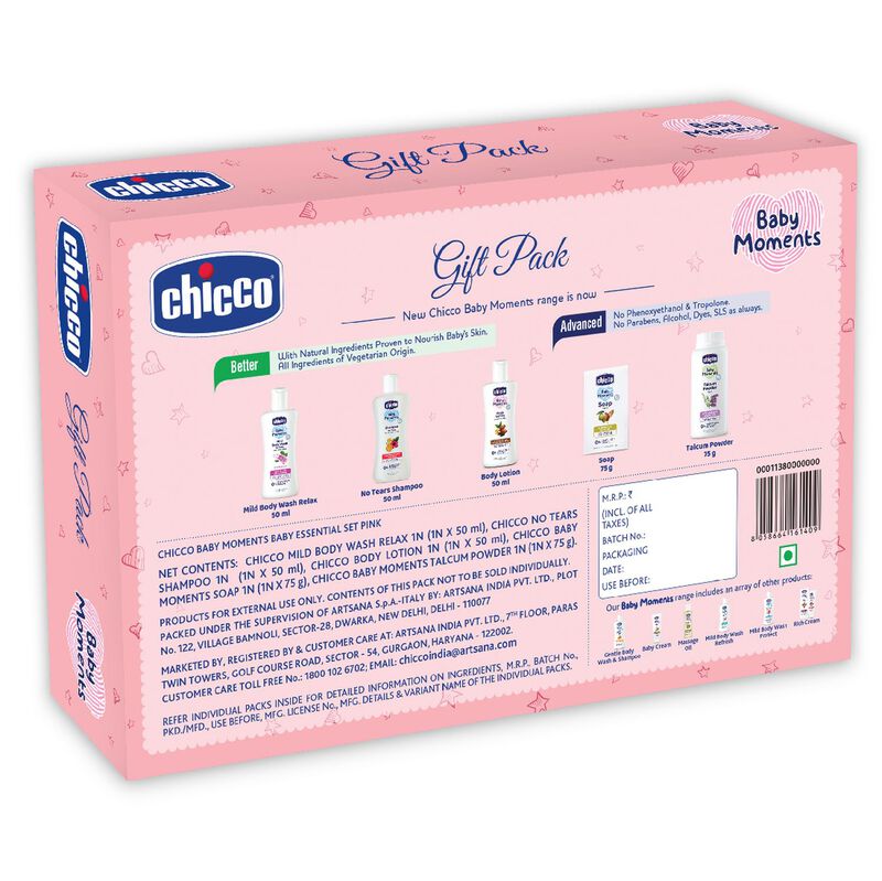 Baby Essential Gift Set (Pink) image number 5
