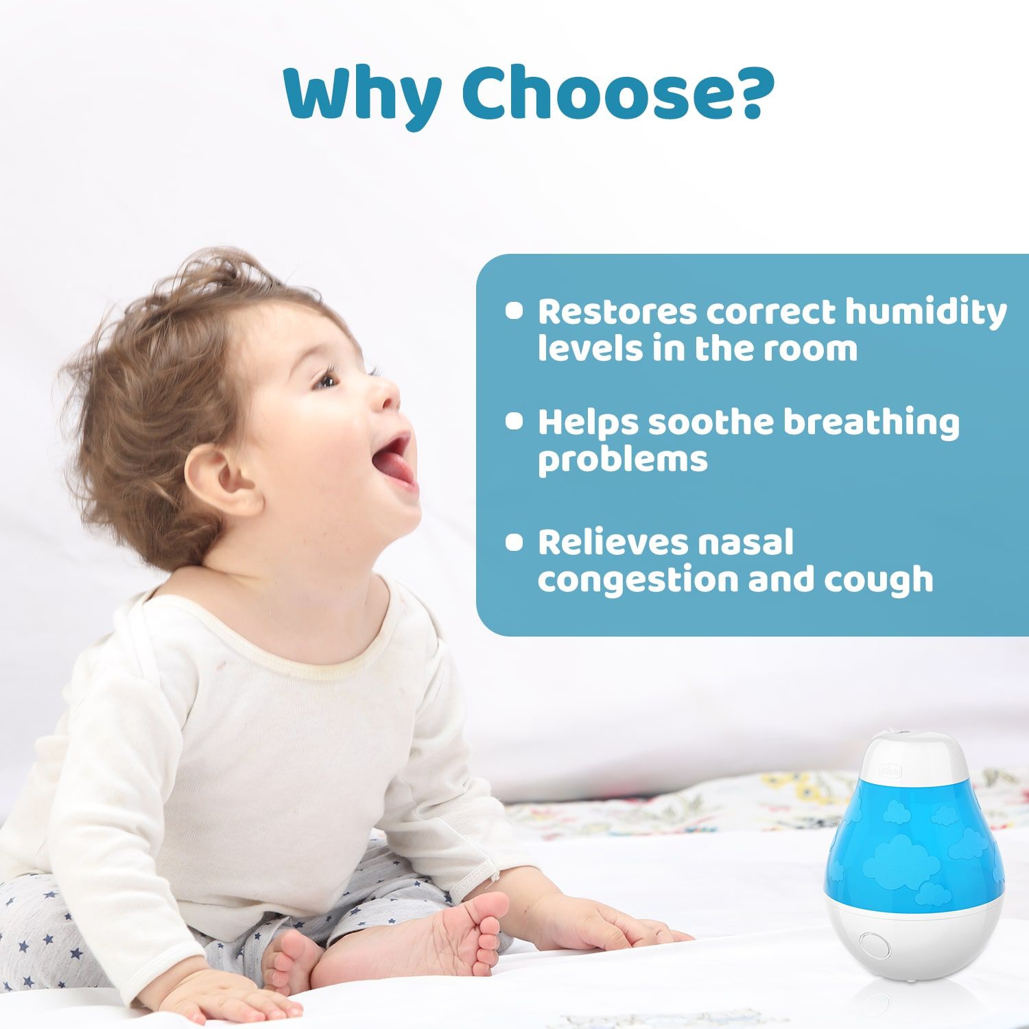 HUMI AMBIENT Humidifier Medium Flow Online For Newborns Infant