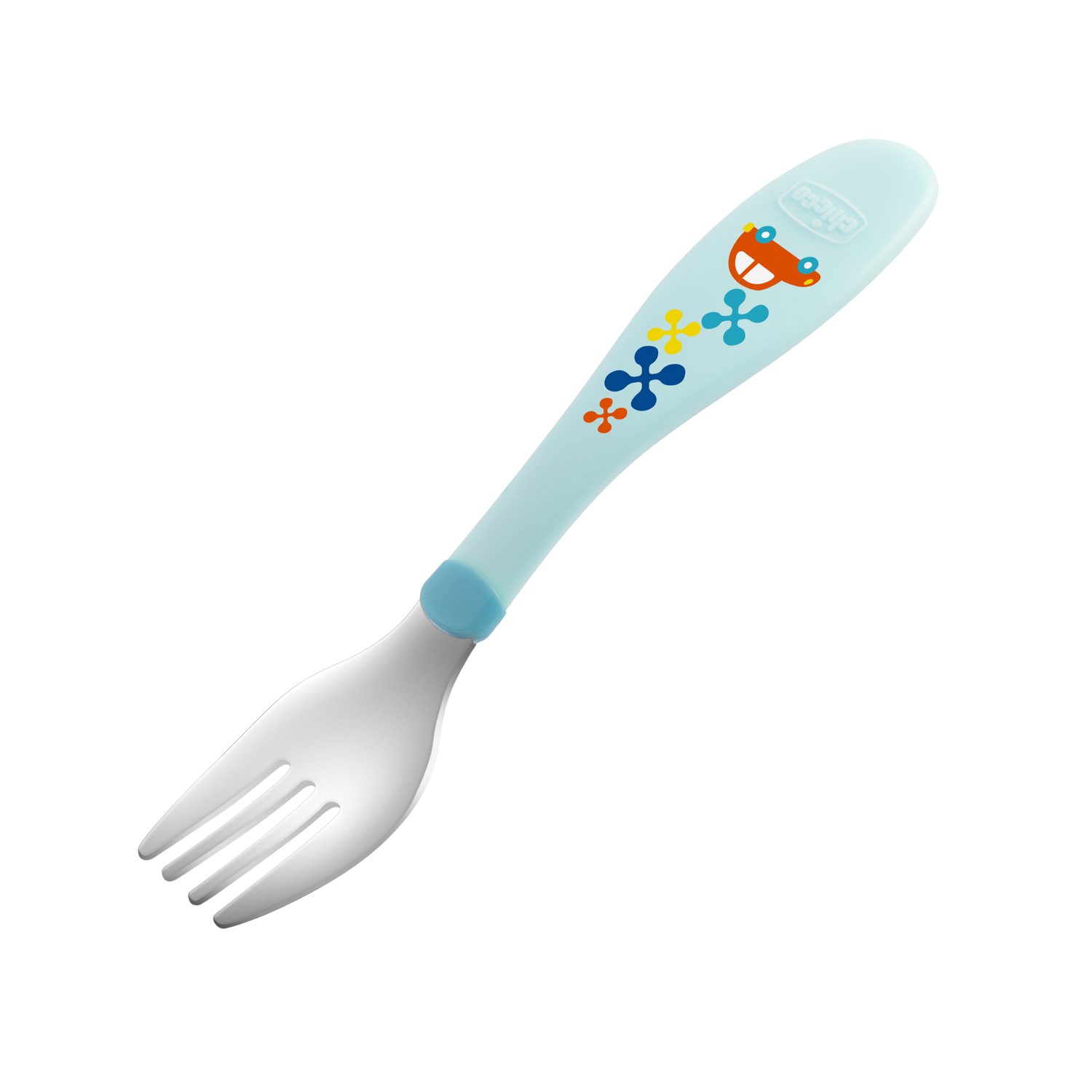 Metal Cutlery (18m+) (Blue)-Blue