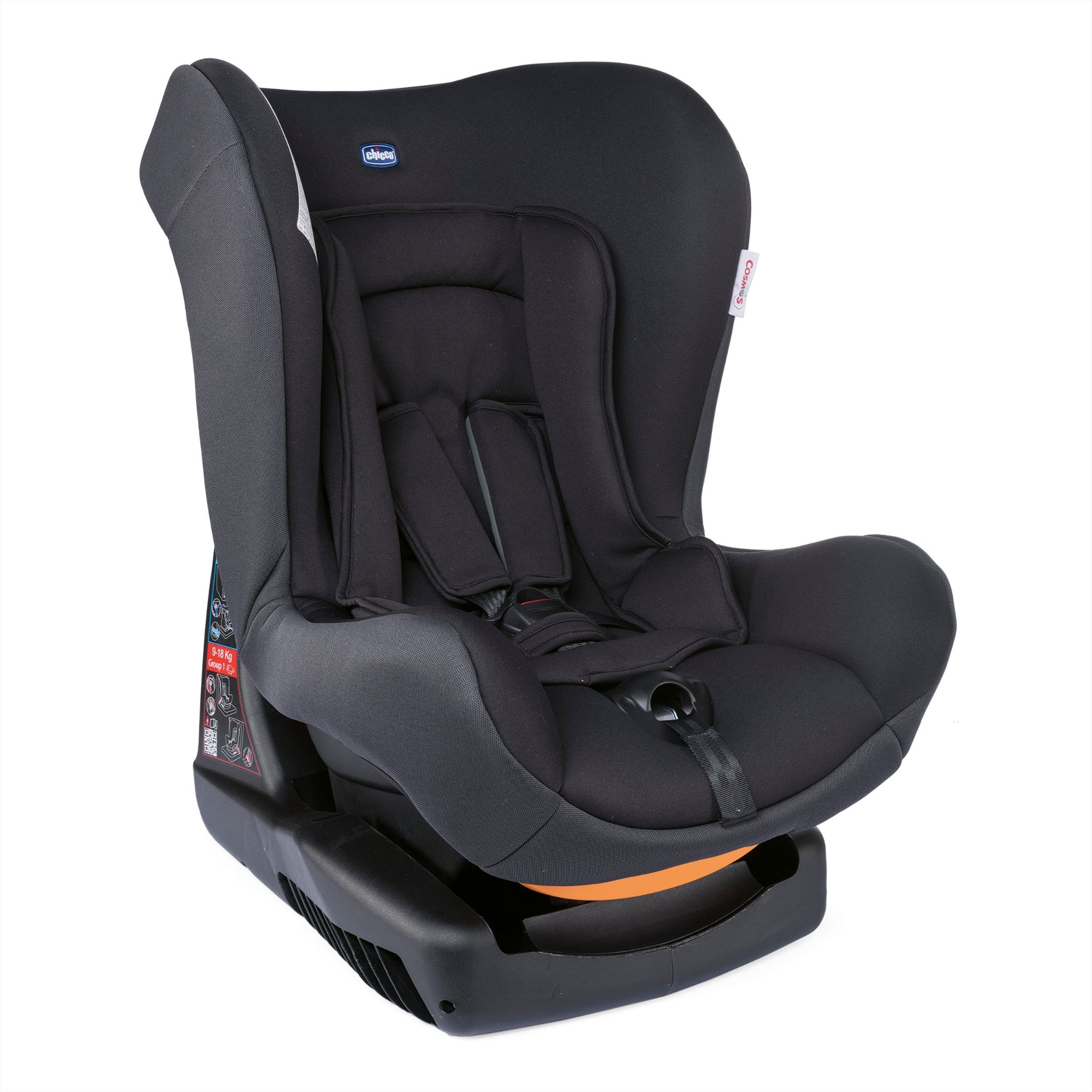 Cosmos Baby Car Seat (0m+ To 18kg) (Jet Black)-Jet Black
