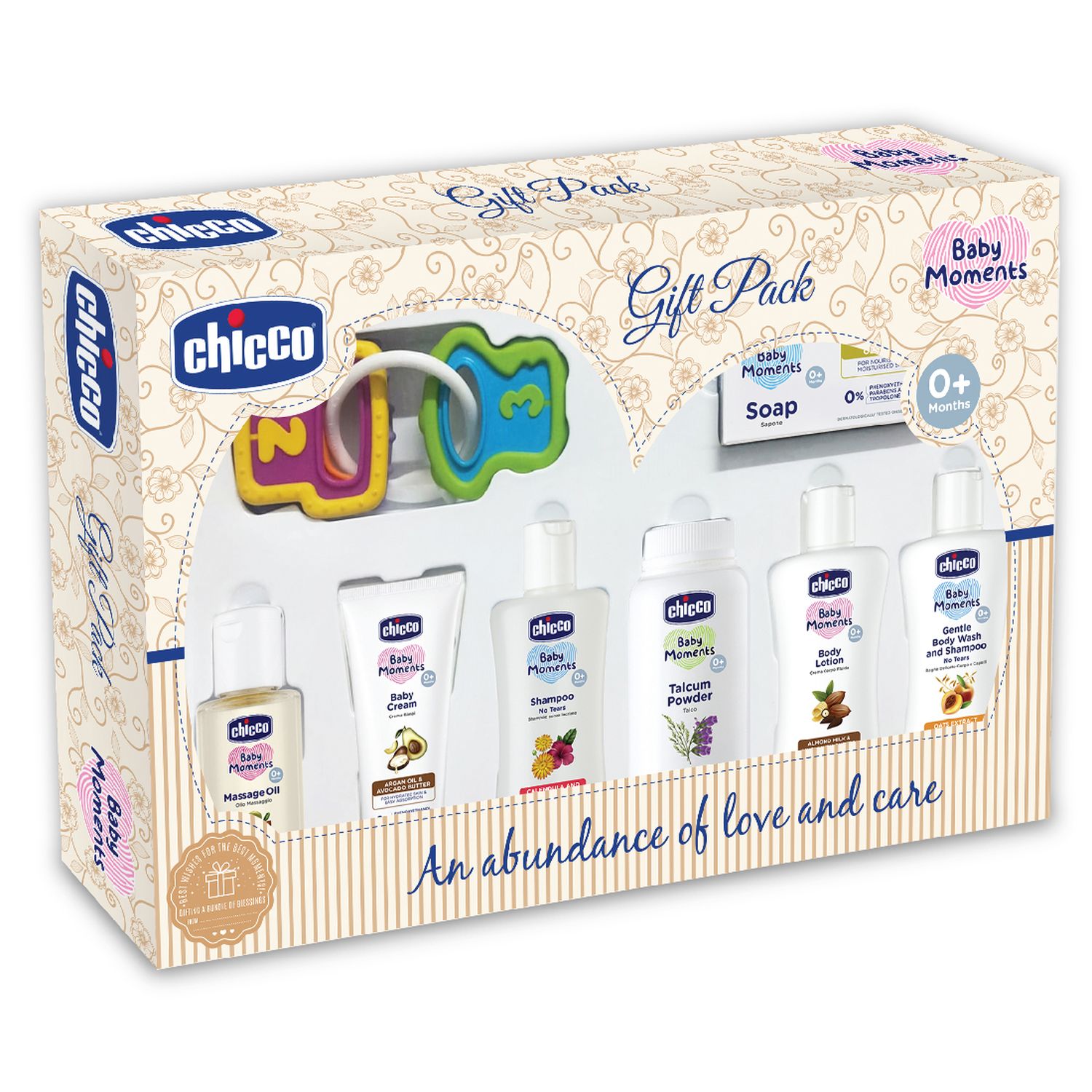 Baby Delight Gift Set (Beige)-Beige