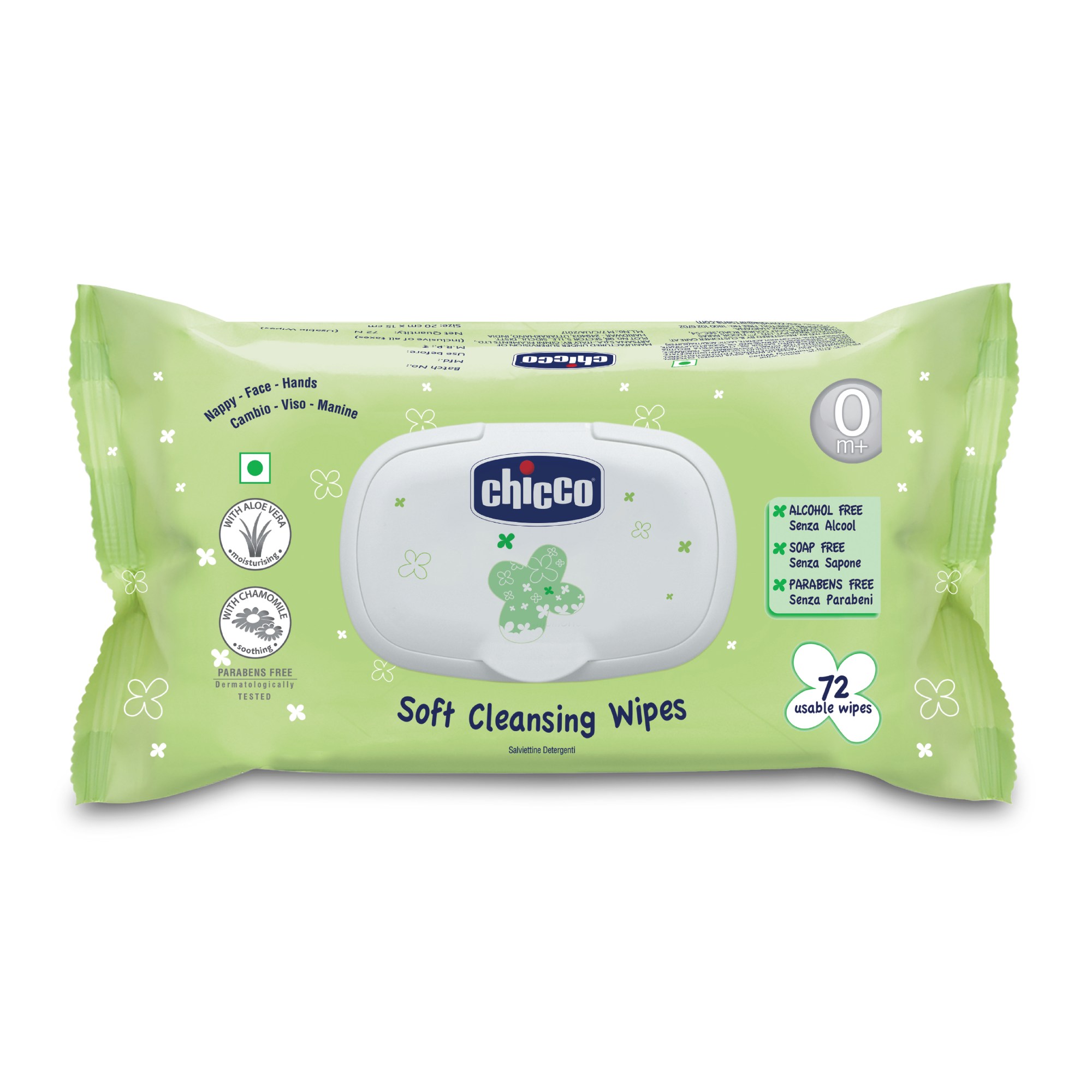 Baby Wipes 20 Pcs-72Piece